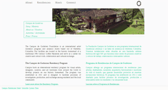 Desktop Screenshot of camposdegutierrez.org